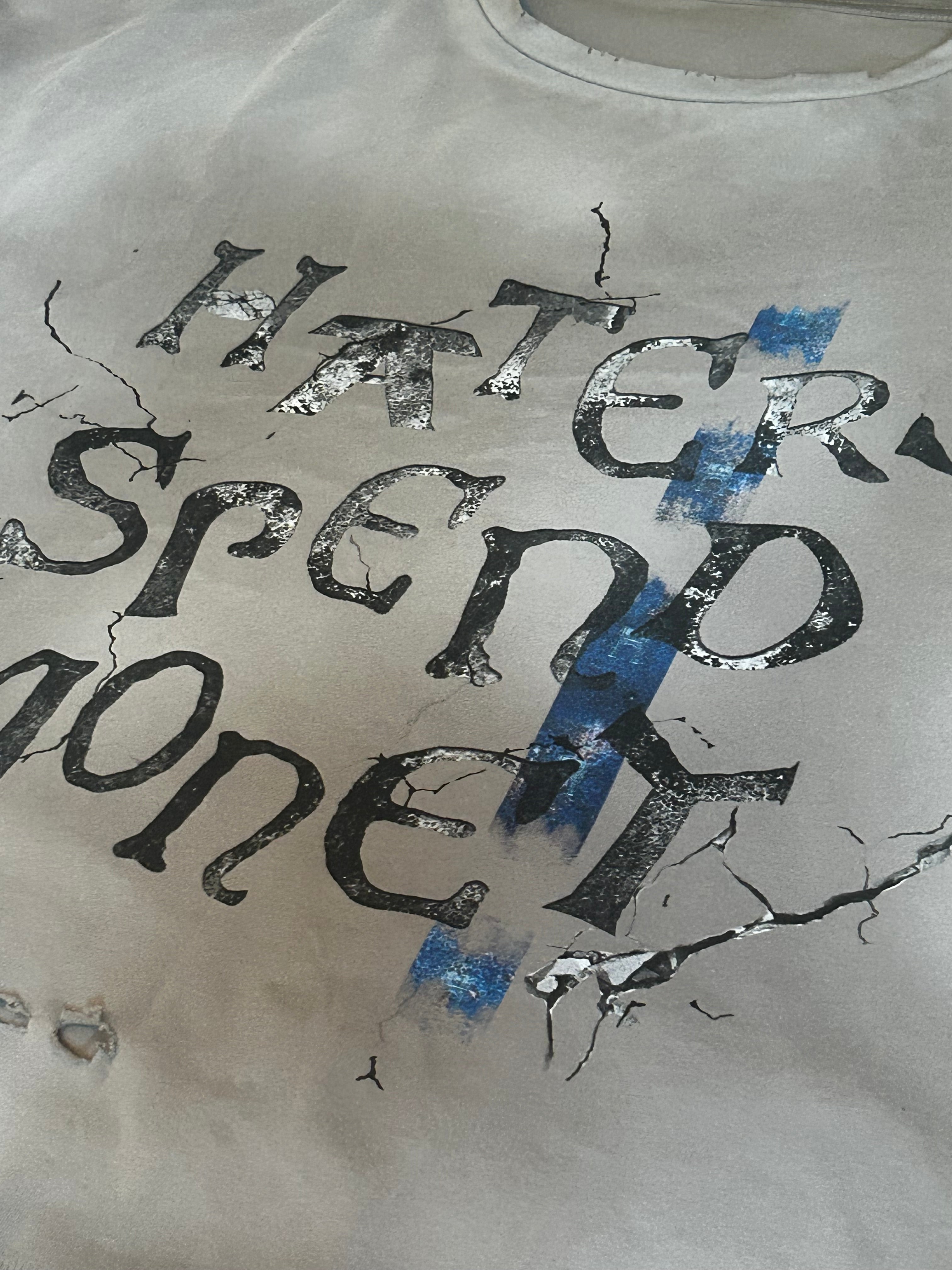 HATERS SPEND MONEY STONE TEE